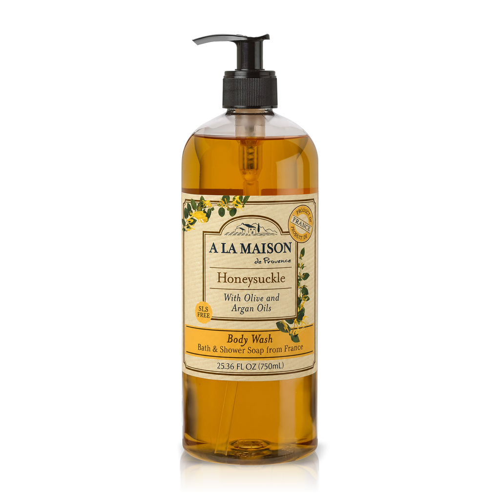 Honeysuckle Hand & Body Wash 25.36 oz | A La Maison – A la Maison