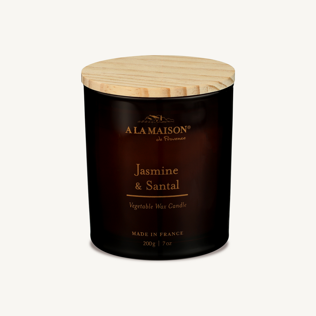 Jasmine & Santal Candle – A la Maison de Provence