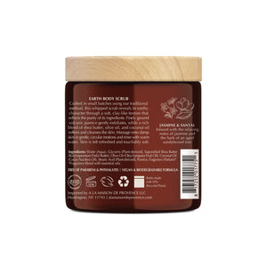 Jasmine & Santal Earth Body Scrub
