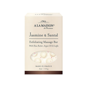 Jasmine & Santal Exfoliating Massage Bar
