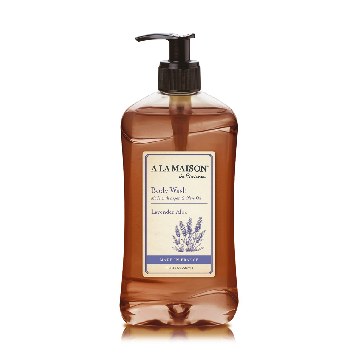 Lavender Aloe Natural Body Wash 25.36 oz | A La Maison – A la
