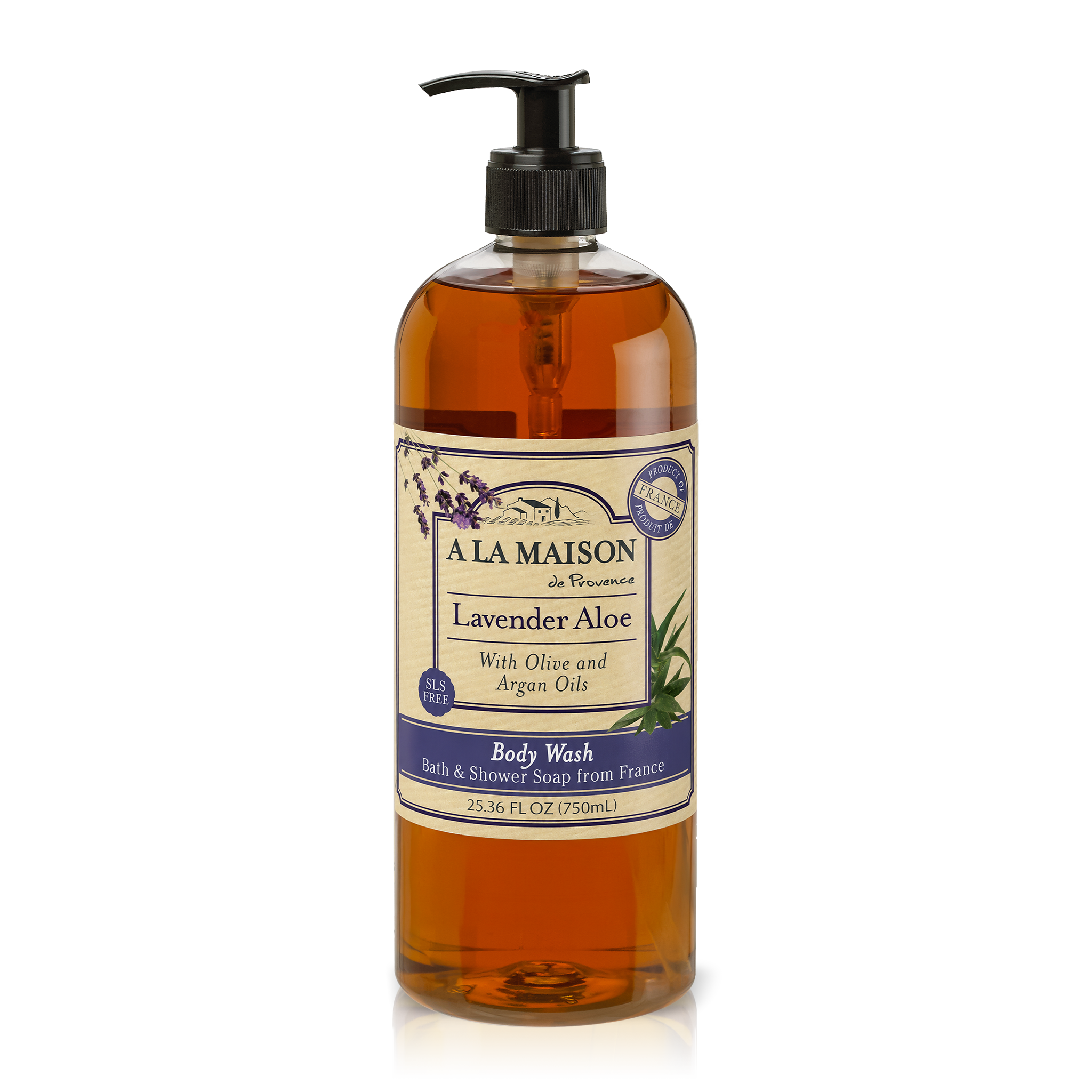 Lavender Aloe Body Wash 25.36 fl.oz – A la Maison de Provence