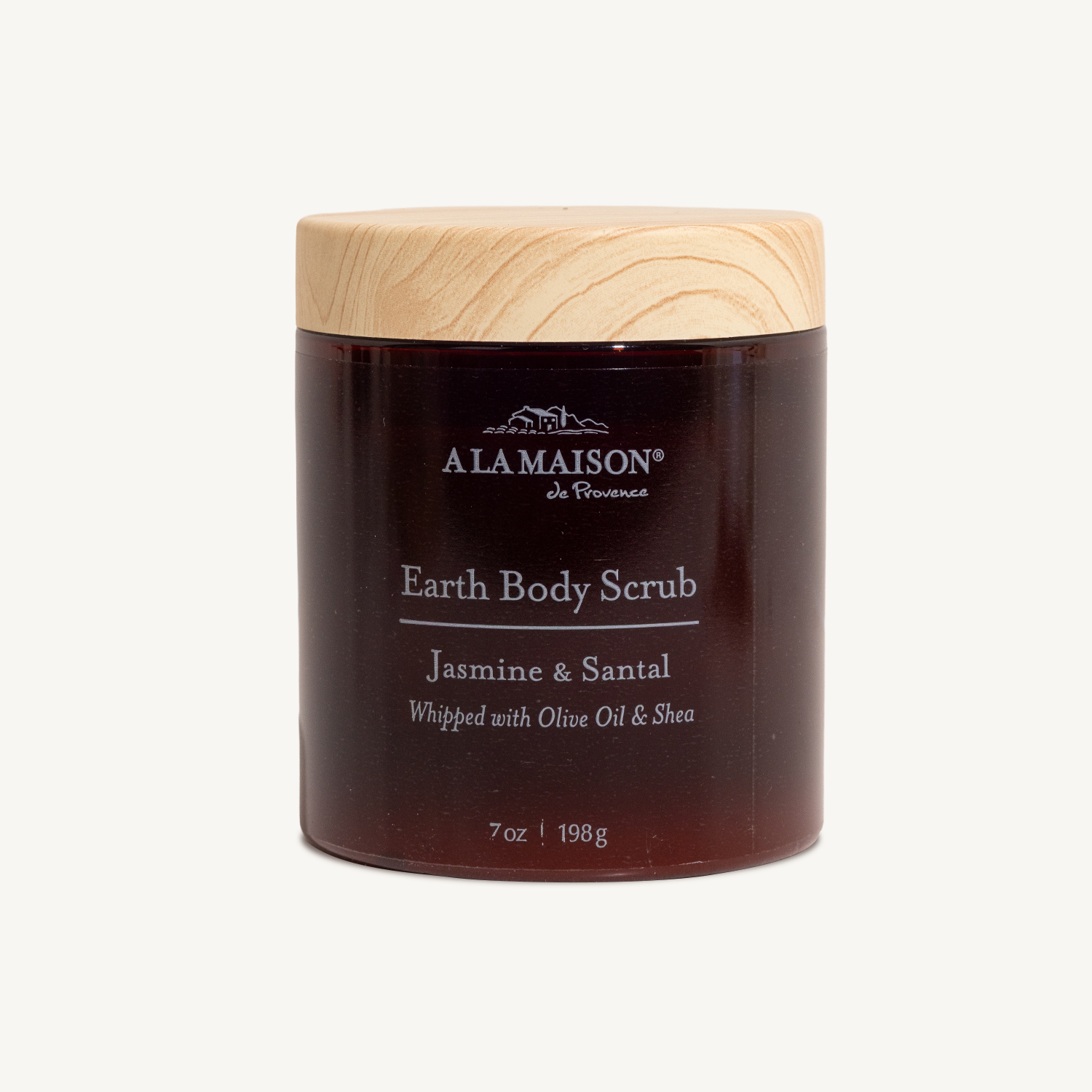 Jasmine & Santal Earth Body Scrub – A la Maison de Provence
