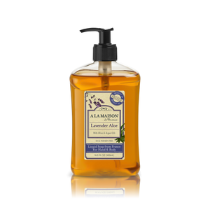 Lavender Aloe Liquid Soap 16.9 fl.oz – A la Maison de Provence