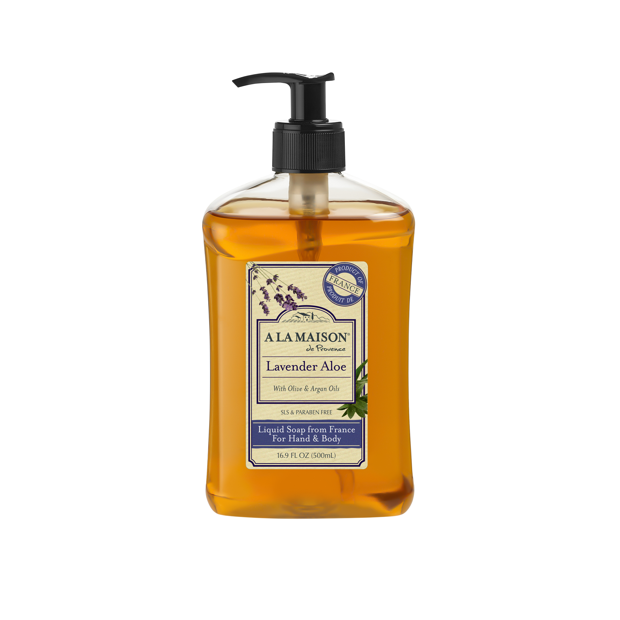 Lavender Aloe Liquid Soap 16.9 fl.oz – A la Maison de Provence
