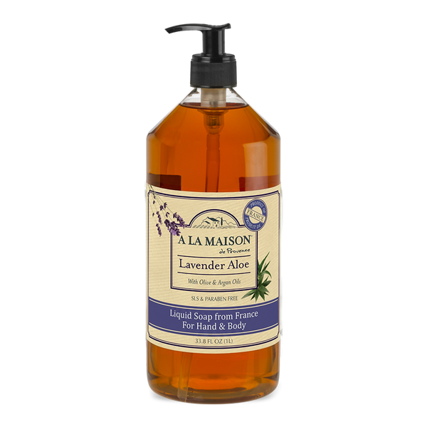 Lavender Aloe 1-Liter Refill Liquid Soap 33.8 fl.oz – A la Maison
