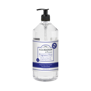 Fragrance Free 1-Liter Refill Liquid Soap 33.8 fl.oz – A la Maison