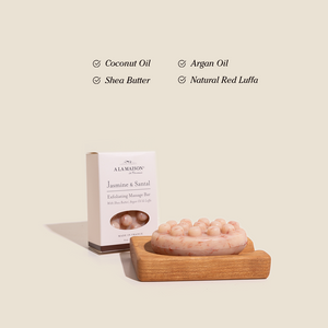 Jasmine & Santal Exfoliating Massage Bar