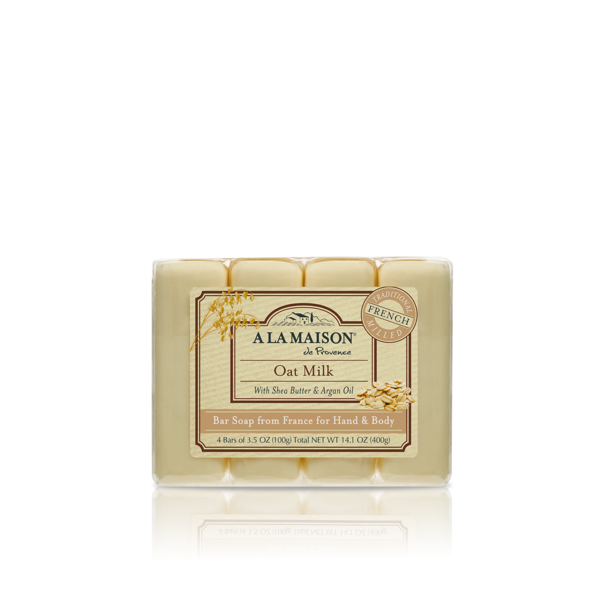 Oat Milk Multi Pack Bar Soap 4x3.5oz – A la Maison de Provence