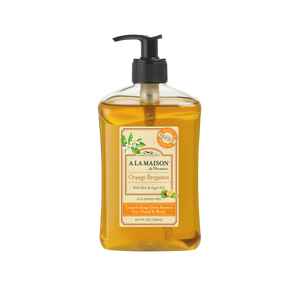 Orange Bergamot Liquid Hand Soap 16.9 oz | A La Maison – A la