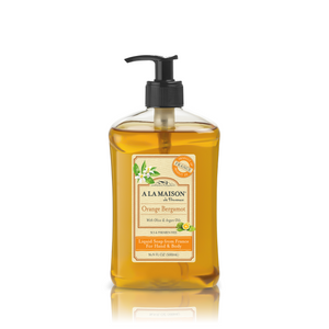 Orange Bergamot Liquid Hand Soap 16.9 FL OZ
