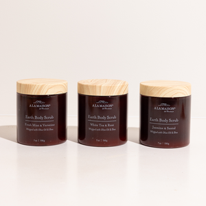 Jasmine & Santal Earth Body Scrub