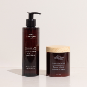 Jasmine & Santal Earth Body Scrub – A la Maison de Provence
