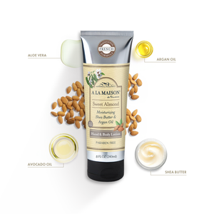 Sweet Almond Hand & Body Lotion 8 FL OZ