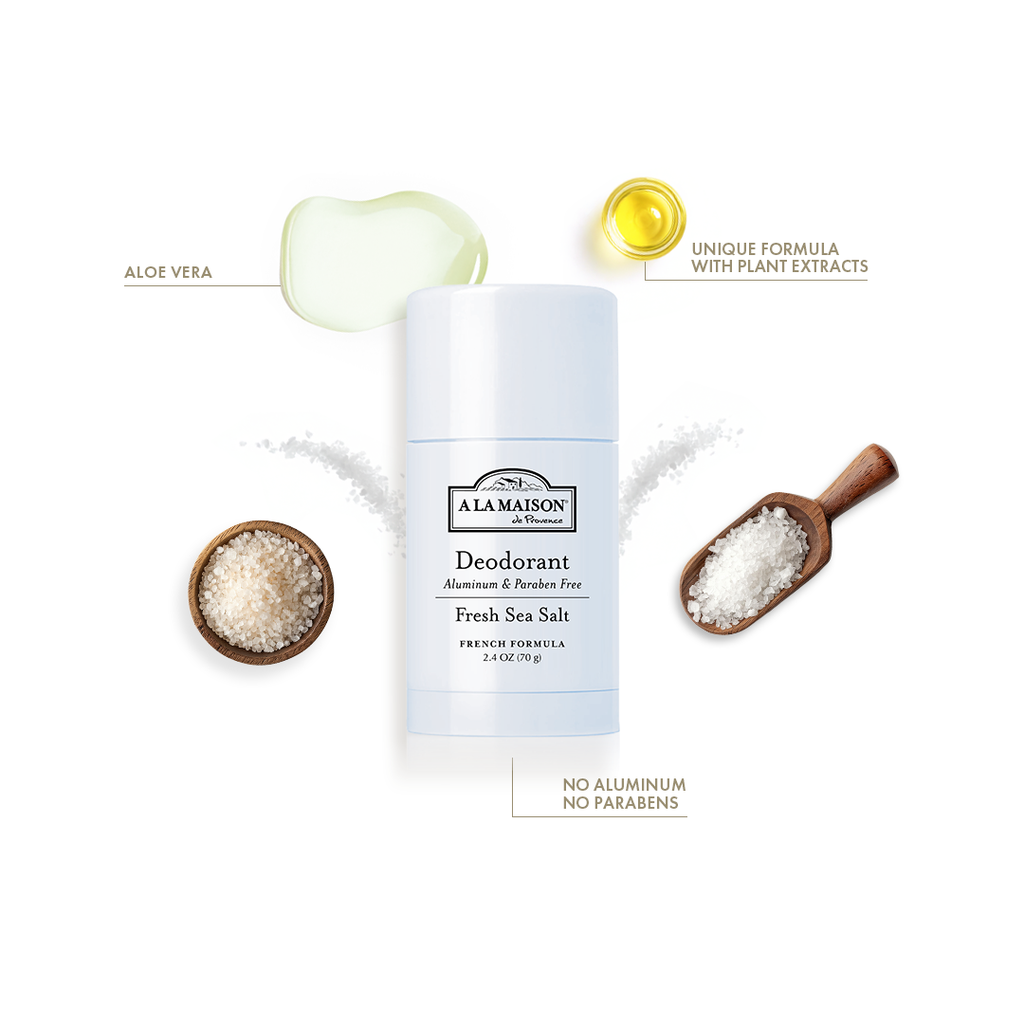 Fresh Sea Salt Deodorant 2.4oz  A la Maison de Provence