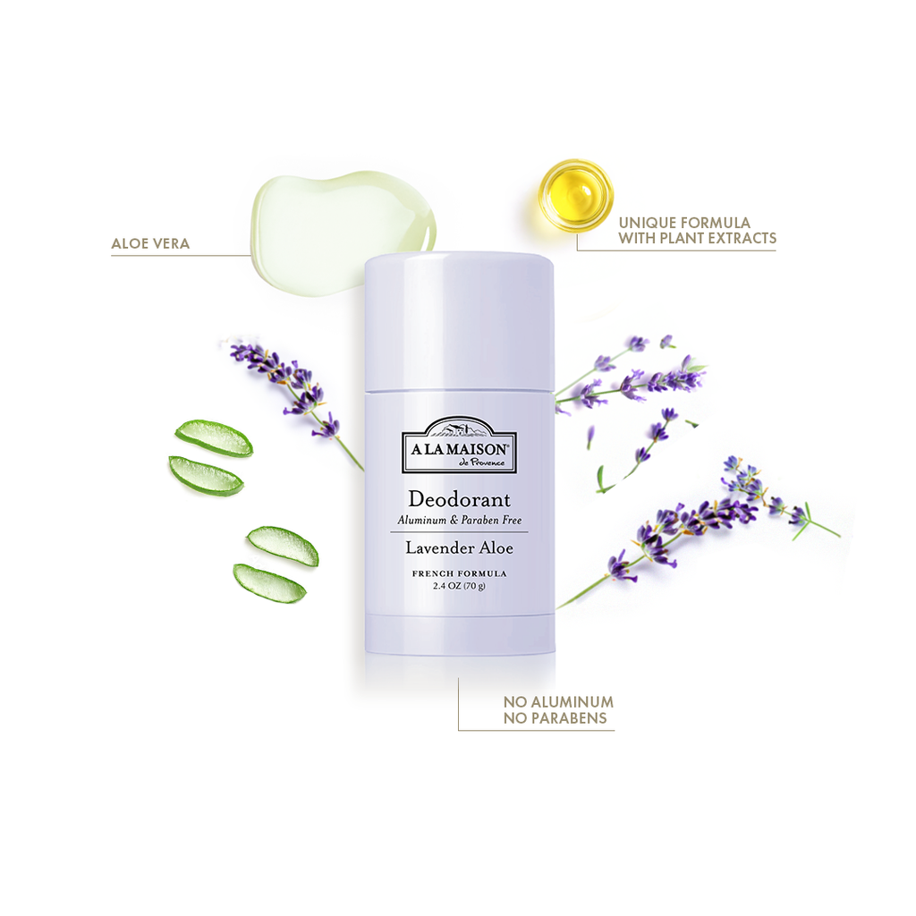 Lavender Aloe Deodorant 2.4oz – A la Maison de Provence