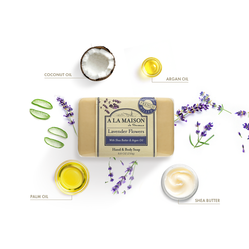 lavender flower soap A La Maison - Bar Soap - Lavender Flowers