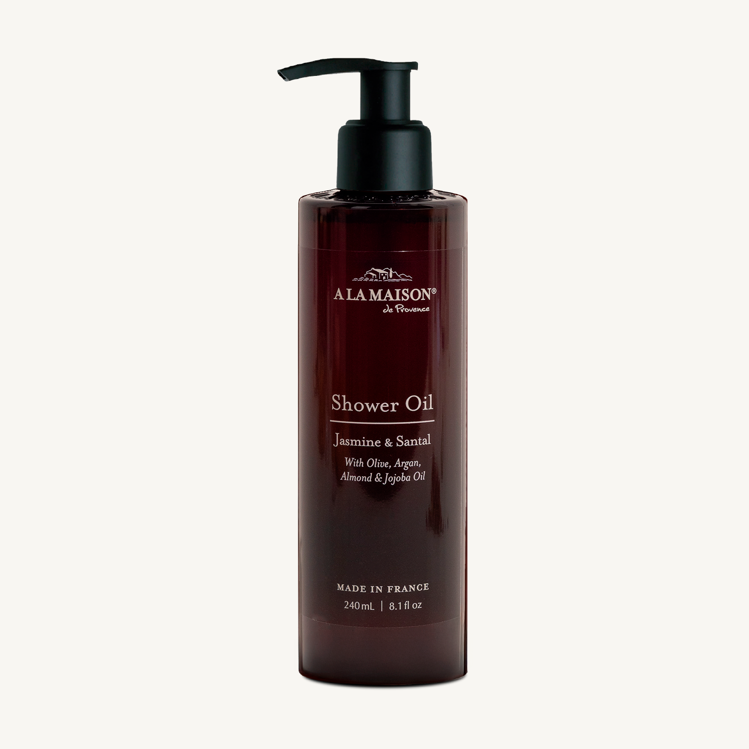 Jasmine & Santal Shower Oil – A la Maison de Provence