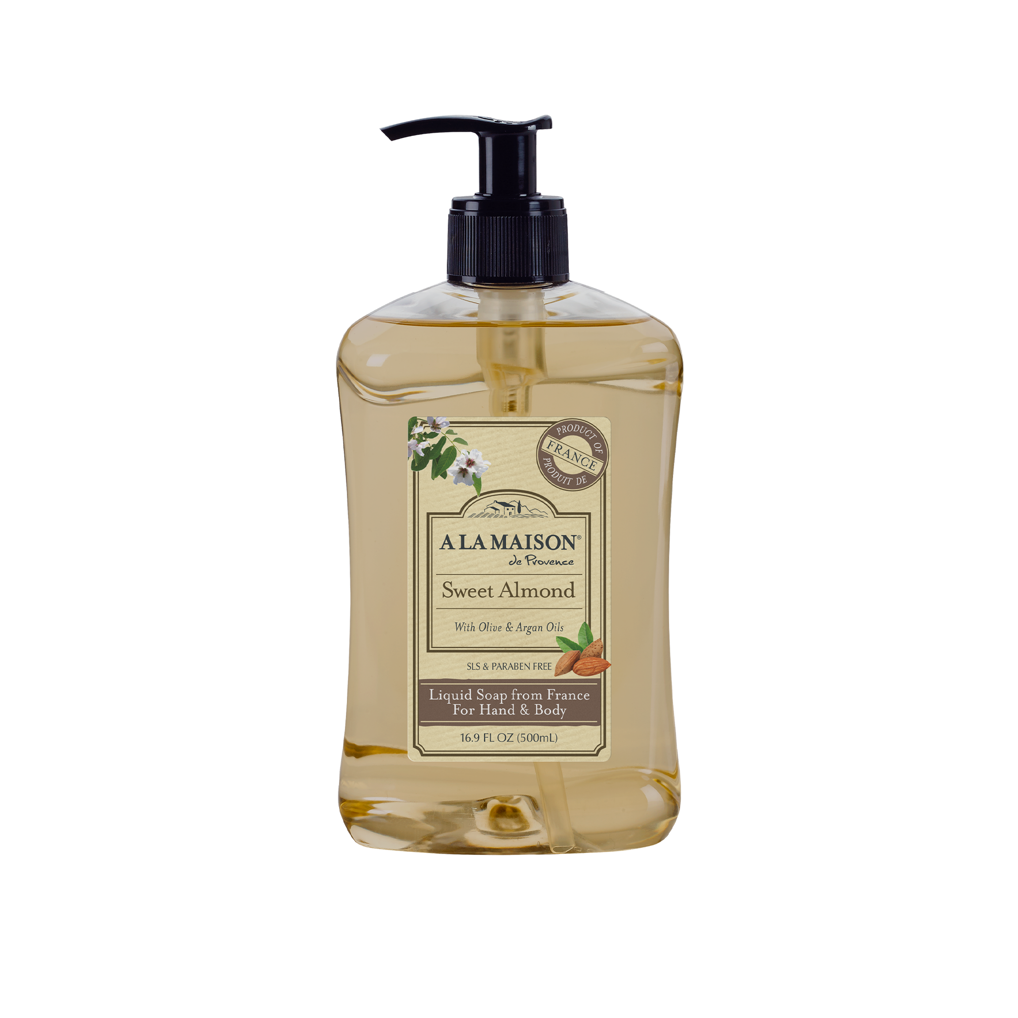 Sweet Almond Liquid Hand Soap 16.9 oz | A La Maison – A la Maison
