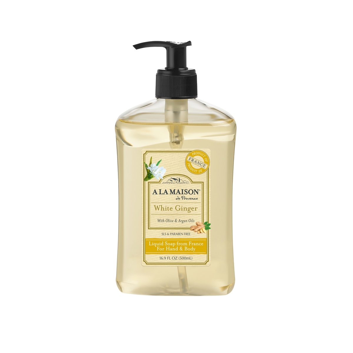 White Ginger Liquid Hand Soap 16.9 oz | A La Maison – A la Maison