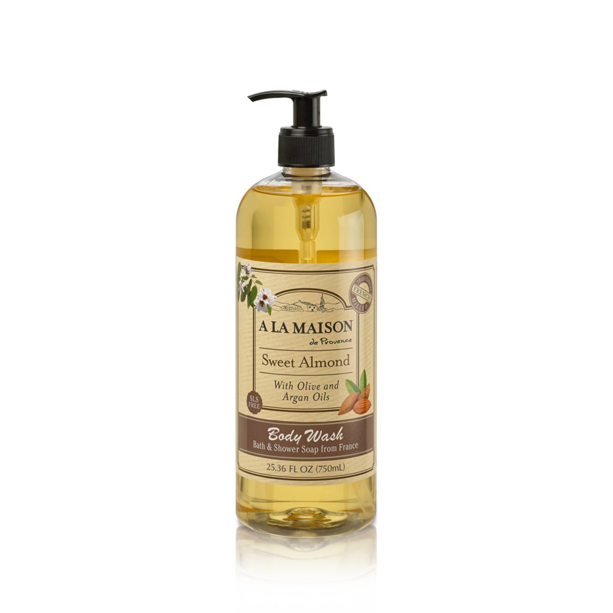 Sweet Almond Body Wash 25.36 fl.oz – A la Maison de Provence